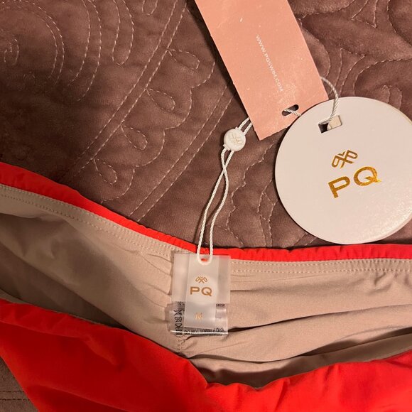 MILOS BASIC RUCHED BOTTOMS SIZE MEDIUM/RED NEW W/ TAGS - Picture 5 of 9